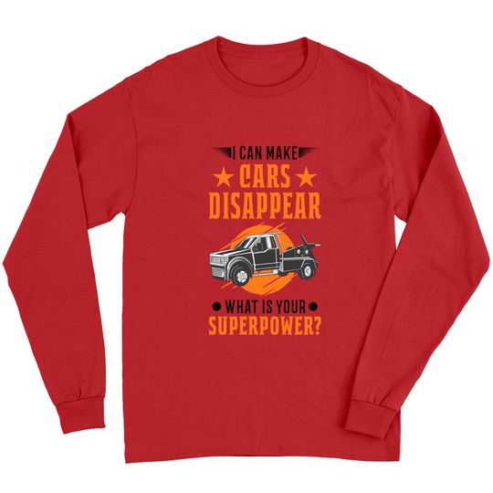 Discover Tow Truck Superpower Towing Service - Tow Truck - Long Sleeves