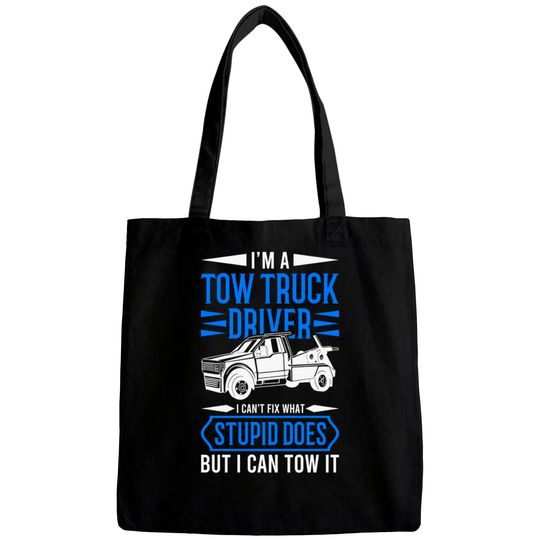 Tow Trucker Tow Truck Driver Gift - Tow Truck - Bags