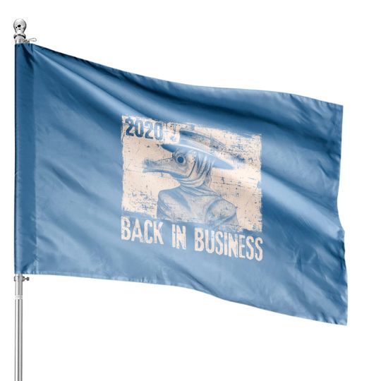Discover 2020 Back In Business Medieval Plague Doctor Top House Flags