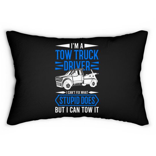 Tow Trucker Tow Truck Driver Gift - Tow Truck - Lumbar Pillows