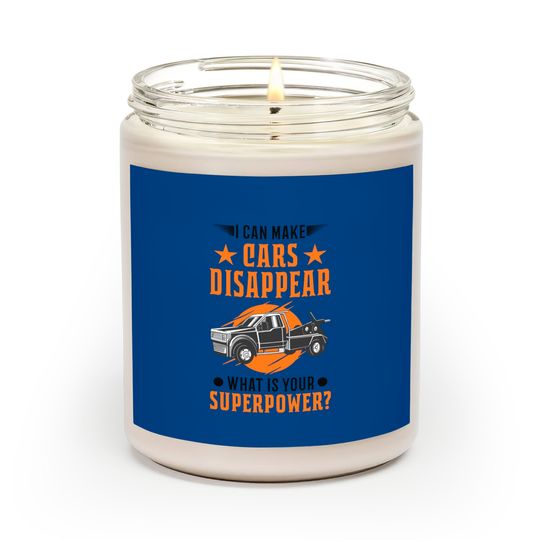 Tow Truck Superpower Towing Service - Tow Truck - Scented Candles