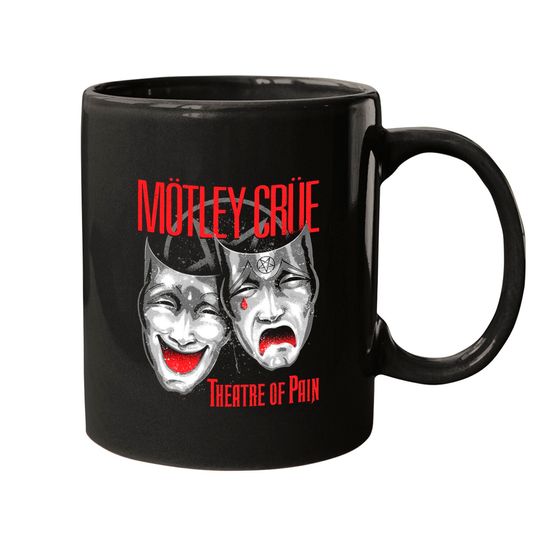 Motley Crue Theatre of Pain Rock Metal Mug Mugs