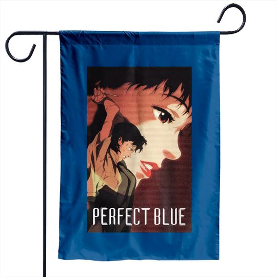 Discover Perfect Blue, Perfect Blue Garden Flags, Anime, Satoshi Kon Garden Flag, Anime Graphic Garden Flag.