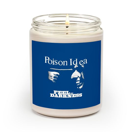 Poison Idea Feel The Darkness Scented Candle Scented Candles