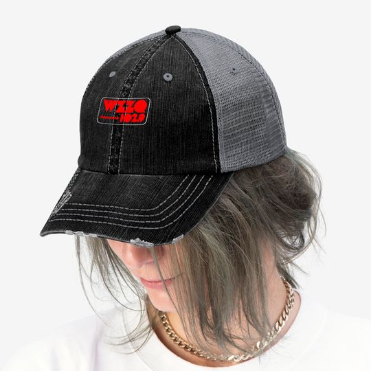 WZZQ Stereorock Jackson, Mississippi / Defunct 80s Radio Station Logo - Radio Station - Trucker Hats