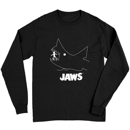Jaws Chalk Board Movie Long Sleeves