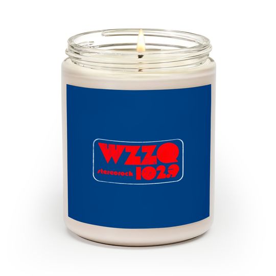 WZZQ Stereorock Jackson, Mississippi / Defunct 80s Radio Station Logo - Radio Station - Scented Candles