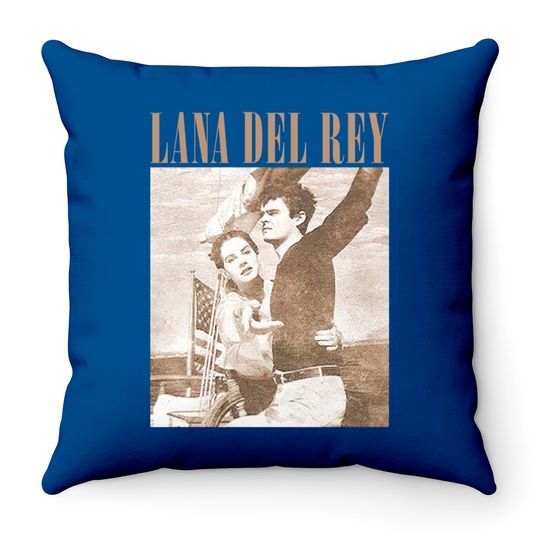 Discover Lana Del Rey Albums Throw Pillows