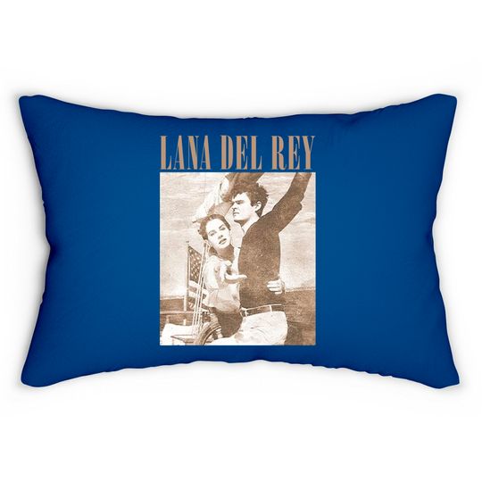 Lana Del Rey Albums Lumbar Pillows