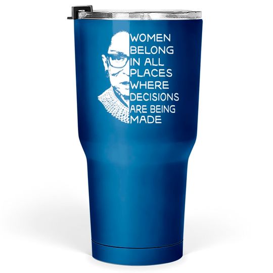 Vintage Notorious RBG - Ruth Bader Ginsburg Tumblers 30 oz