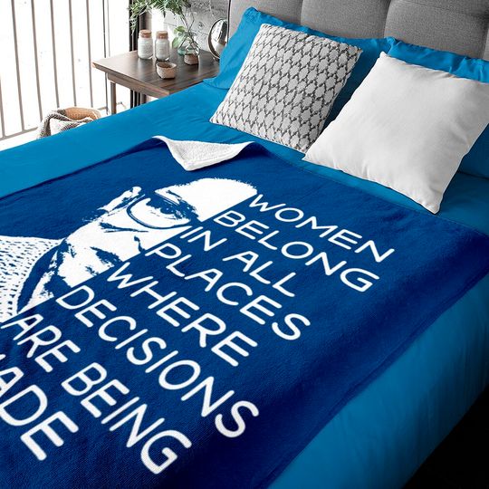 Vintage Notorious RBG - Ruth Bader Ginsburg Baby Blankets