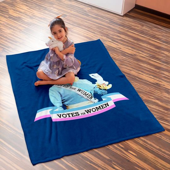 Votes for Women! - Votes For Women - Baby Blankets