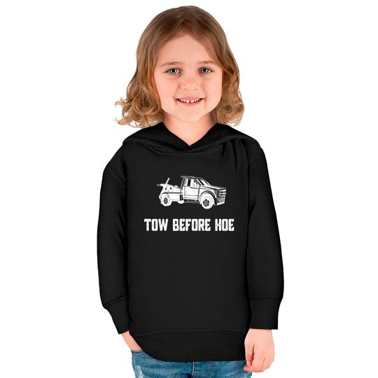 Tow Truck Kids Pullover Hoodies