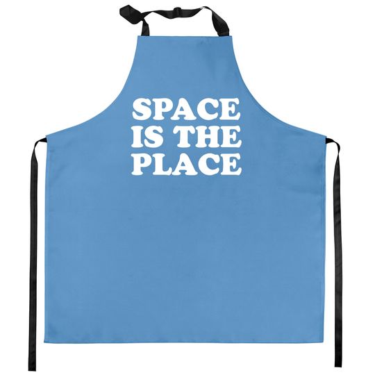 SPACE IS THE PLACE Kitchen Aprons
