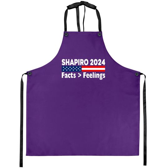 Ben Shapiro 2024 Facts Feelings Apron Aprons