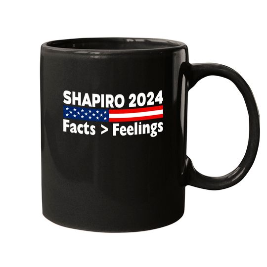 Ben Shapiro 2024 Facts Feelings Mug Mugs