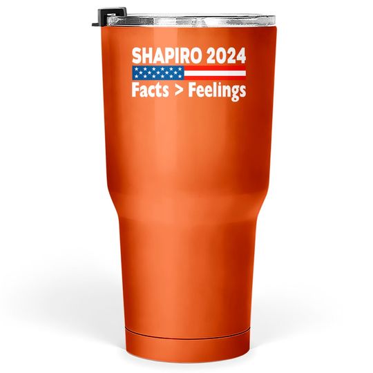 Ben Shapiro 2024 Facts Feelings Tumblers 30 oz Tumblers 30 oz