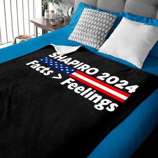 Ben Shapiro 2024 Facts Feelings Baby Blanket Baby Blankets