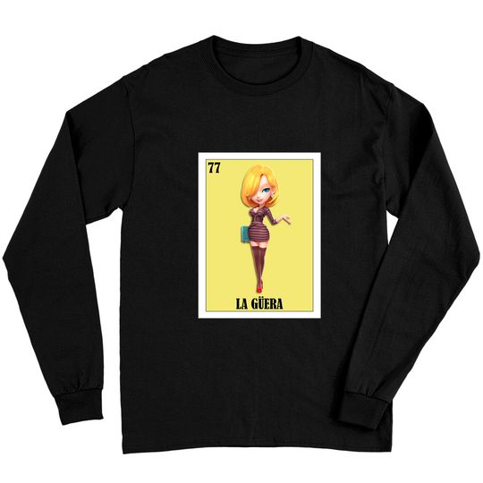 Mexican Loteria - La Guera - Loteria Mexicana  - Mexican Bingo Classic Long Sleeves