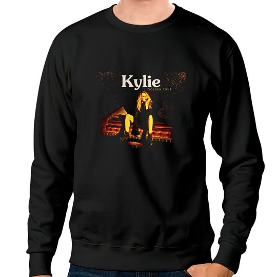Proud Kylie Golden Tour Fitted Scoop Sweatshirts