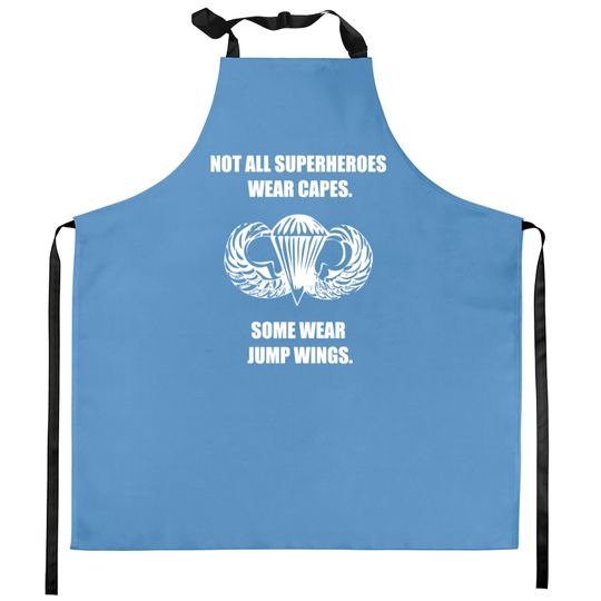 Discover Airborne Jump Wings Kitchen Aprons