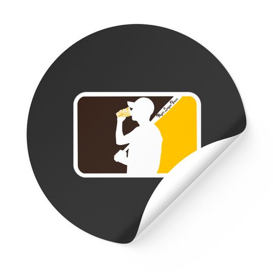 San Diego Major League Brews - Padres - Stickers