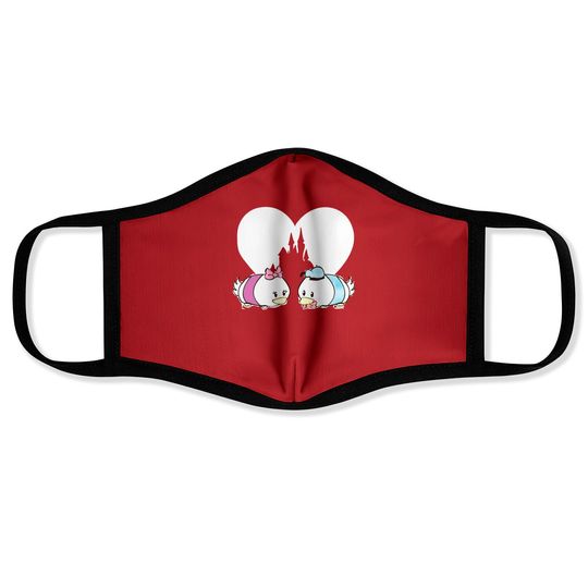 Tsum Tsum Love - Donald & Daisy - Disney - Face Masks