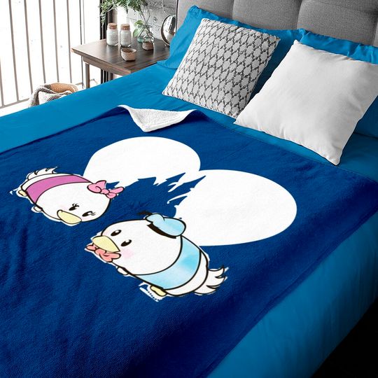 Tsum Tsum Love - Donald & Daisy - Disney - Baby Blankets