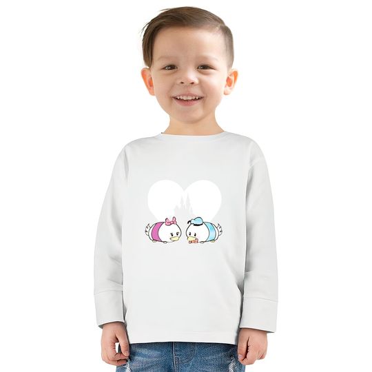Tsum Tsum Love - Donald & Daisy - Disney -  Kids Long Sleeve T-Shirts