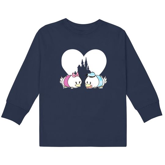 Discover Tsum Tsum Love - Donald & Daisy - Disney -  Kids Long Sleeve T-Shirts