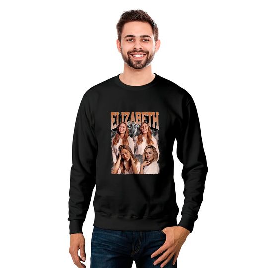 Elizabeth Olsen Shirt Vintage Graphic Sweatshirts