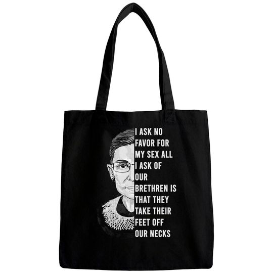 Ruth Bader Ginsburg - I Dissent Ruth Bader Ginsburg Support - Bags