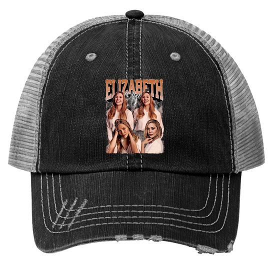 Discover Elizabeth Olsen Trucker Hat Vintage Graphic Trucker Hats