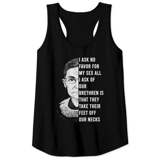 Ruth Bader Ginsburg - I Dissent Ruth Bader Ginsburg Support - Tank Tops