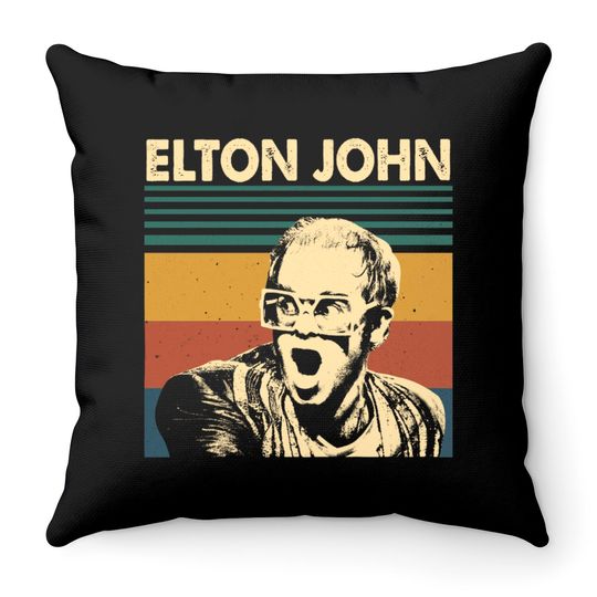 Elton John Throw Pillows, Elton John Throw Pillow Idea