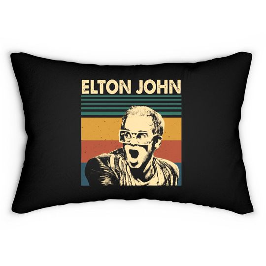 Elton John Lumbar Pillows, Elton John Lumbar Pillow Idea