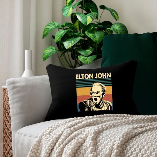 Elton John Lumbar Pillows, Elton John Lumbar Pillow Idea