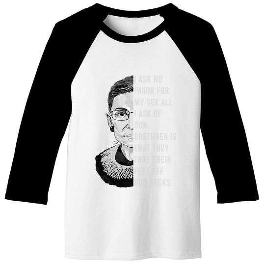 Ruth Bader Ginsburg - I Dissent Ruth Bader Ginsburg Support - Baseball Tees