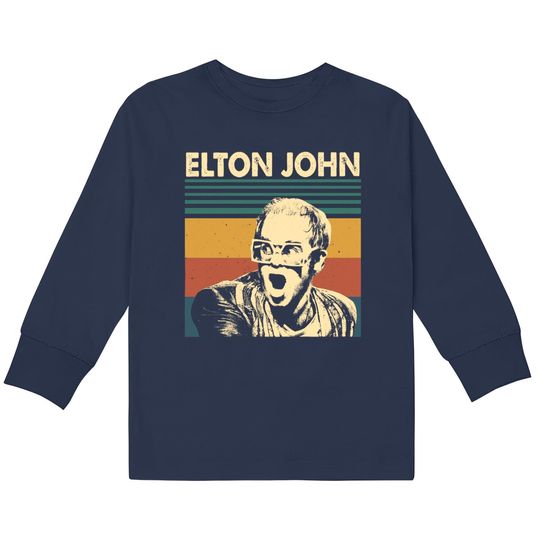 Discover Elton John  Kids Long Sleeve T-Shirts, Elton John Shirt Idea