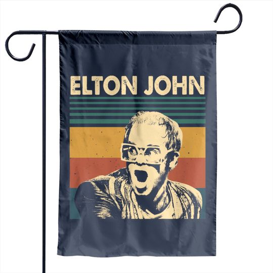 Elton John Garden Flags, Elton John Garden Flag Idea