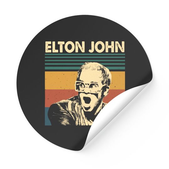 Elton John Stickers, Elton John Sticker Idea