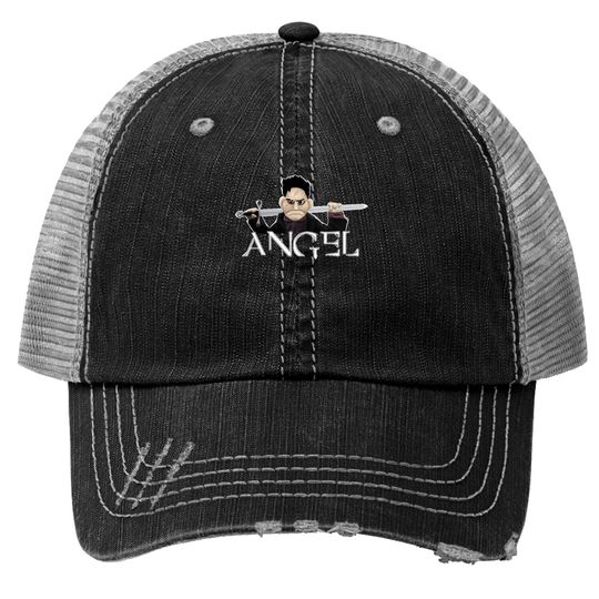 Discover Angel - Smile Time Puppet - Buffy The Vampire Slayer - Trucker Hats