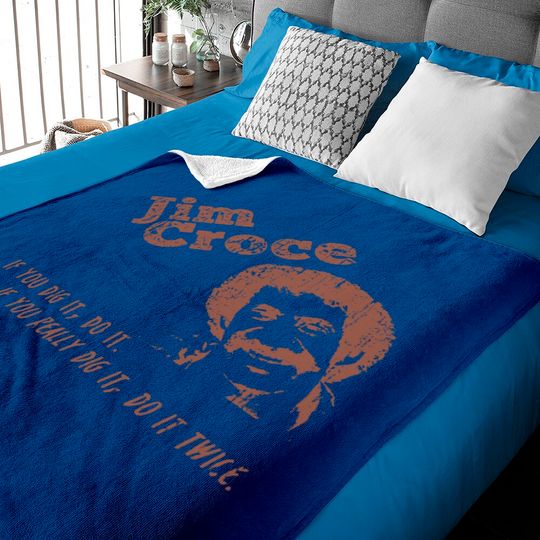 Jim Croce Unisex Baby Blankets