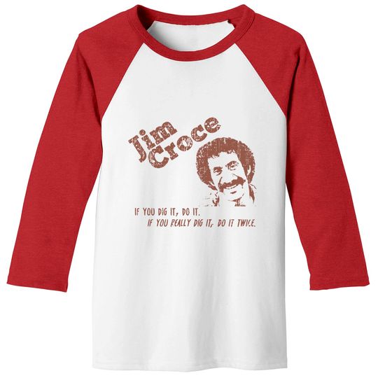 Jim Croce Unisex Baseball Tees