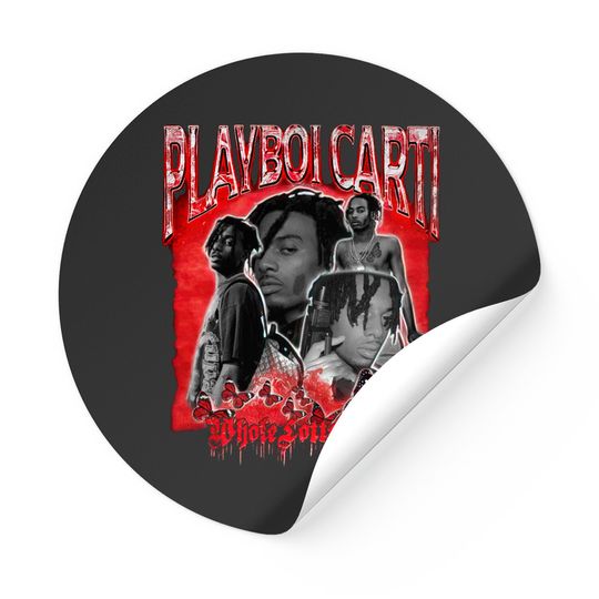 Playboi Carti Rapper Stickers