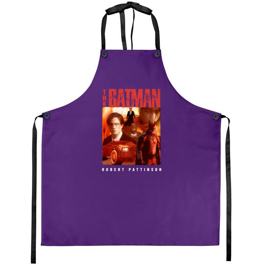 The Batman - Robert Pattinson - Short Sleeve Apron, Movie Lover, Gift For Fan Apron
