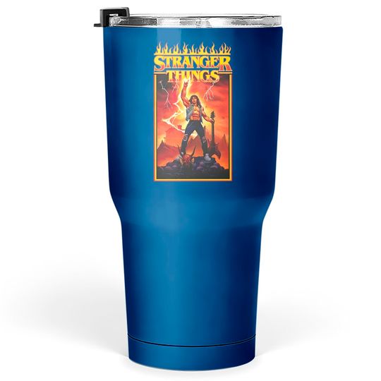 Discover Metal Dude Eddie From ST 4 Tumblers 30 oz