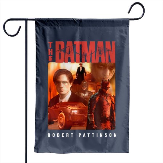 Discover The Batman - Robert Pattinson - Short Sleeve Garden Flag, Movie Lover, Gift For Fan Garden Flag