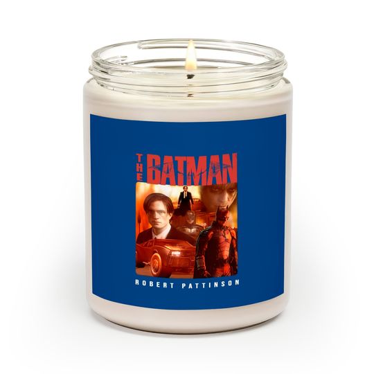 The Batman - Robert Pattinson - Short Sleeve Scented Candle, Movie Lover, Gift For Fan Scented Candle