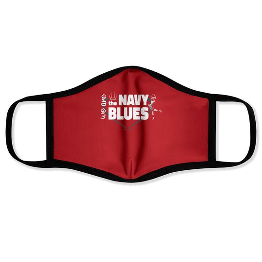 We Are The Navy Blues - Carlton Blues - Face Masks